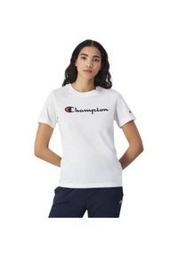 Koszulka sportowa damska Champion SS Tee. Kolor: biały