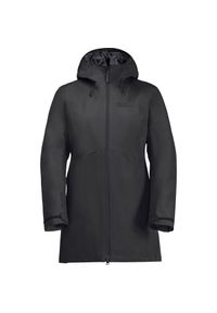 Kurtka zimowa damska Jack Wolfskin Heidelstein Ins. Kolor: czarny, szary, wielokolorowy. Materiał: puch. Sezon: zima. Sport: turystyka piesza