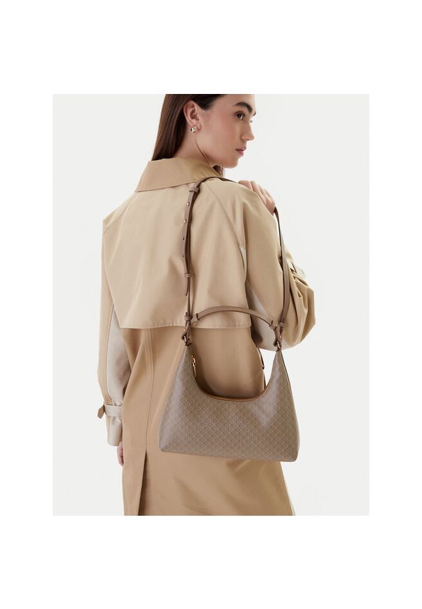 Torebka Calvin Klein. Kolor: beżowy