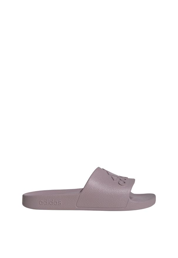 Klapki basenowe dla dorosłych Adidas Adilette Aqua. Kolor: fioletowy, różowy, wielokolorowy. Wzór: gładki. Styl: sportowy