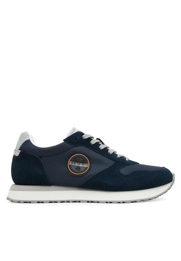 Napapijri Sneakersy Nova NP0A4IQL Granatowy. Kolor: niebieski. Materiał: materiał