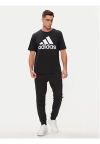 Adidas - adidas T-Shirt Essentials Single Jersey Big Logo T-Shirt IC9347 Czarny Regular Fit. Kolor: czarny. Materiał: bawełna