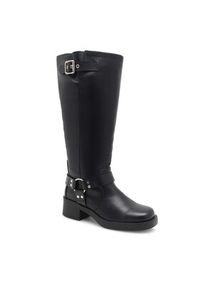 Jenny Fairy Kozaki Mia HY96158-3 Czarny. Kolor: czarny. Materiał: skóra #7