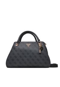 Guess Torebka Noelle II HWBG96 72070 Szary. Kolor: szary. Materiał: skórzane
