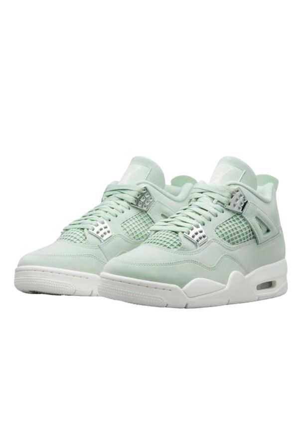 Buty do chodzenia dla dorosłych Air Jordan 4 Retro Seafoam Sail. Kolor: zielony. Sport: turystyka piesza