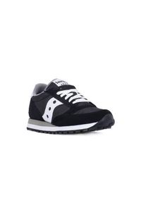 Buty do chodzenia męskie Saucony Jazz Black White. Zapięcie: sznurówki. Kolor: biały, wielokolorowy, czarny. Materiał: guma, materiał, tkanina, syntetyk. Szerokość cholewki: normalna. Sport: turystyka piesza