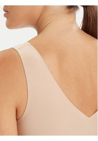 Chantelle Biustonosz top Soft Stretch C16A10 Beżowy. Kolor: beżowy. Materiał: syntetyk #7
