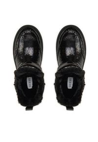 Guess Botki Uniea FLFUNE FAM10 Czarny. Kolor: czarny. Materiał: skóra #2