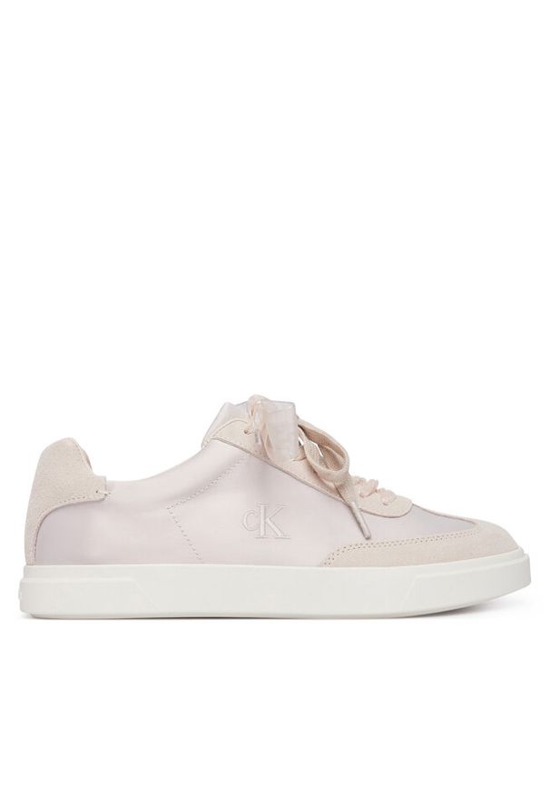 Sneakersy Calvin Klein. Kolor: brązowy