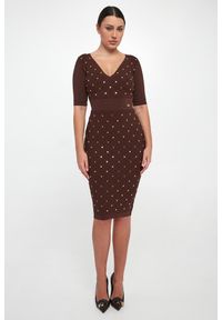 Elisabetta Franchi - Sukienka dzianinowa ELISABETTA FRANCHI. Materiał: dzianina #3