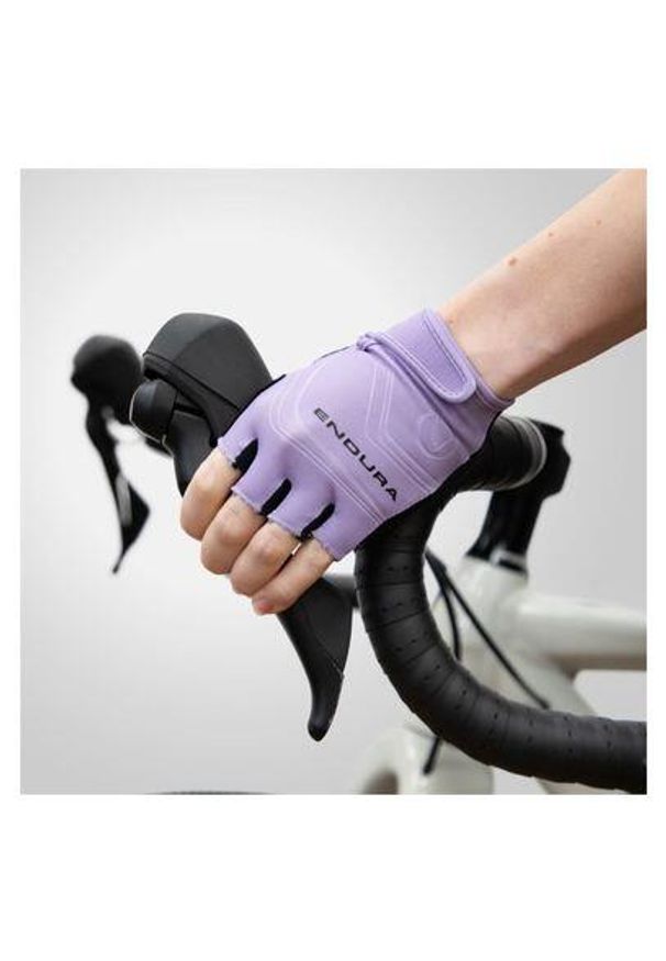 ENDURA - Rękawiczki rowerowe damskie Endura Xtract. Kolor: fioletowy