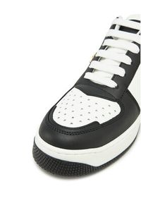 Elisabetta Franchi Sneakersy SA-49G-51E2-V400 Biały. Kolor: biały. Materiał: skóra #5