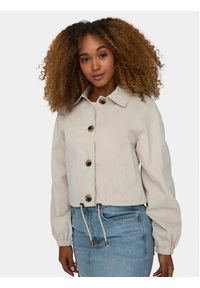 only - ONLY Kurtka przejściowa Eja Orchid 15308910 Szary Regular Fit. Kolor: szary. Materiał: syntetyk #6