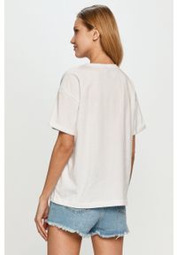 Dash My Buttons - T-shirt More Selflove Girl. Okazja: na co dzień. Kolor: biały. Wzór: nadruk. Styl: casual #5