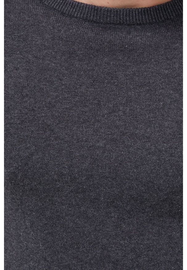 PRODUKT by Jack & Jones - Produkt by Jack & Jones - Sweter. Okazja: na co dzień. Kolor: szary. Materiał: dzianina. Długość rękawa: długi rękaw. Długość: długie. Styl: casual