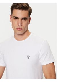 Guess T-Shirt Caleb U97M00 KCD31 Biały Slim Fit. Kolor: biały. Materiał: bawełna #3