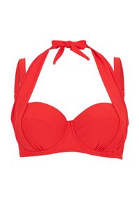 Cellbes Czerwony biustonosz od bikini czerwony female czerwony 80B. Kolor: czerwony. Wzór: aplikacja #1