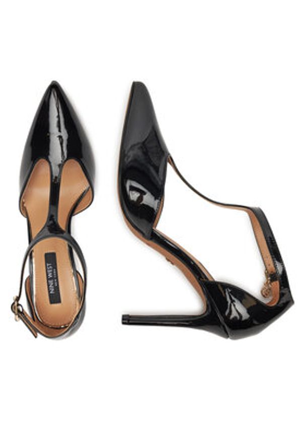 Nine West Szpilki WS21582-01 Czarny. Kolor: czarny. Materiał: syntetyk, materiał. Obcas: na szpilce
