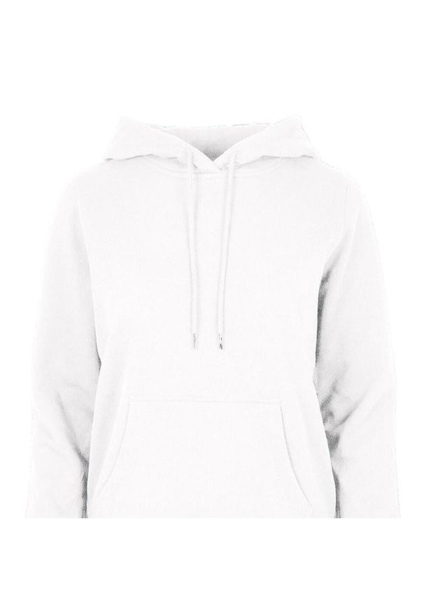 BUILD YOUR BRAND - Bluza Z Kapturem Dla Kobiet. Typ kołnierza: kaptur. Kolor: biały