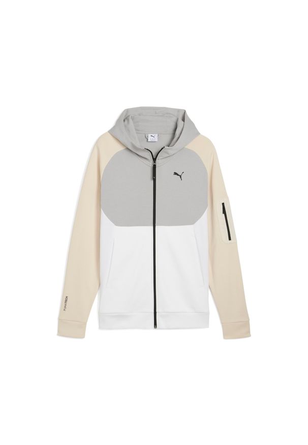 Bluza z kapturem Puma Pumatech. Typ kołnierza: kaptur. Kolor: biały