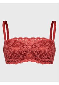 SELMARK - Selmark Biustonosz z fiszbiną Francesca 60936 Czerwony. Kolor: czerwony. Materiał: syntetyk