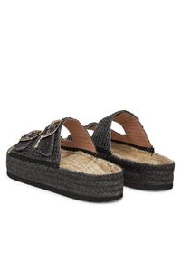 Love Moschino - LOVE MOSCHINO Espadryle JA28393G0MJQ0000 Szary. Kolor: szary. Materiał: syntetyk #5