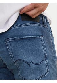 Jack & Jones - Jack&Jones Szorty jeansowe Rick Icon 12250169 Niebieski Regular Fit. Kolor: niebieski. Materiał: bawełna #7