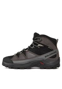 salomon - Salomon Trekkingi Quest Rove GORE-TEX L47181500 Czarny. Kolor: czarny. Materiał: skóra, zamsz #5