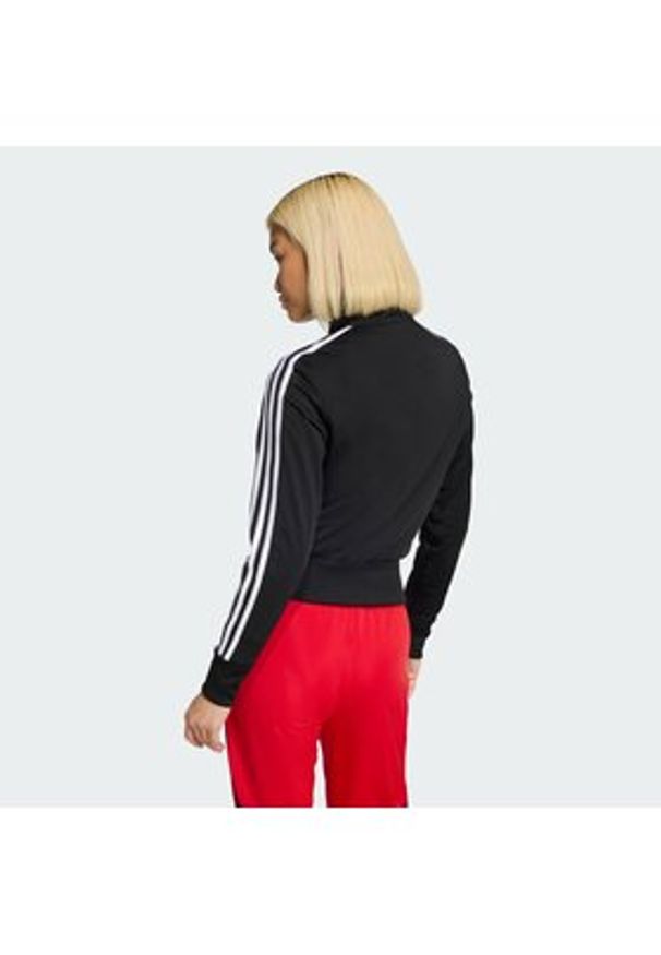 Adidas - adidas Bluza Firebird Classic KD7981 Czarny Regular Fit. Kolor: czarny. Materiał: syntetyk