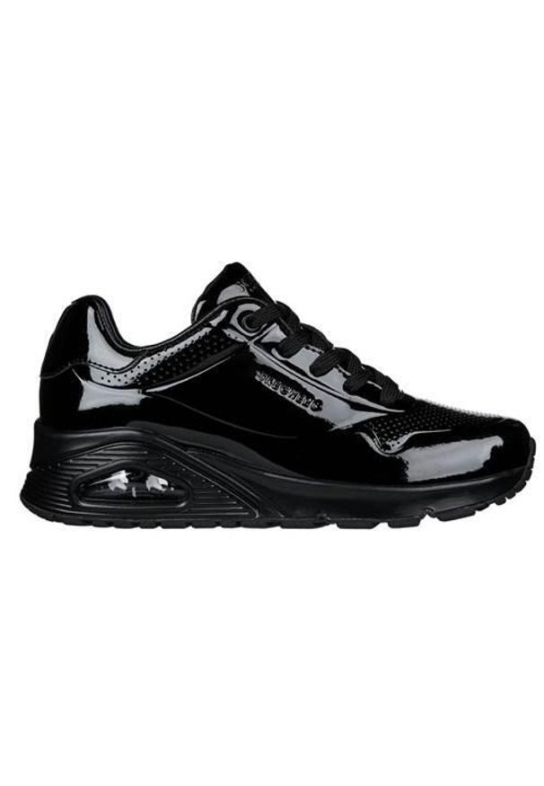 skechers - Buty do chodzenia damskie Skechers Uno Shiny One. Zapięcie: sznurówki. Kolor: wielokolorowy. Materiał: skóra, materiał. Szerokość cholewki: normalna. Sport: turystyka piesza