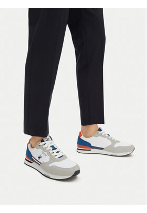 Beverly Hills Polo Club Sneakersy V5-6414 Beżowy. Kolor: beżowy. Materiał: materiał