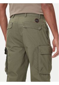Napapijri Spodnie materiałowe M-Tures NP0A88SW Zielony Regular Fit. Kolor: zielony. Materiał: bawełna #2