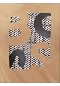 BOSS T-Shirt H-Thompson 655 50543901 Beżowy Regular Fit. Kolor: beżowy. Materiał: bawełna #5