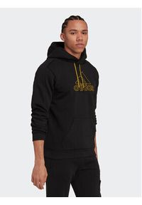 Adidas - adidas Bluza M Fi Wtr HK2159 Czarny Regular Fit. Kolor: czarny. Materiał: syntetyk #6