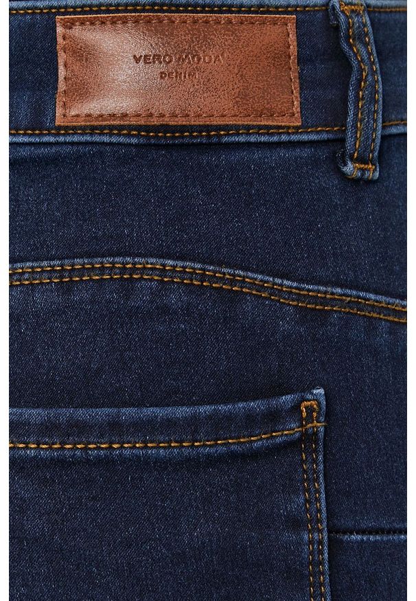 Vero Moda - Jeansy Seven. Kolor: niebieski