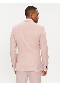 Hugo Garnitur Arti/Hesten 242 50526868 Różowy Extra Slim Fit. Kolor: różowy. Materiał: bawełna #13