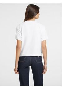 Guess Jeans T-Shirt W4YI05 K8HM0 Biały Regular Fit. Kolor: biały. Materiał: bawełna #3