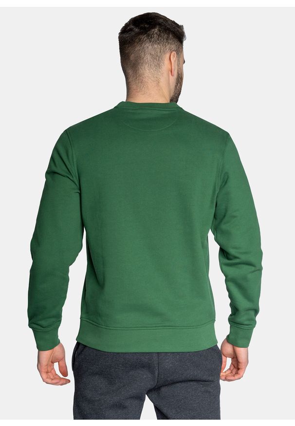 Bluza męska zielona Lacoste SH1505-S30. Kolor: zielony. Materiał: materiał. Styl: elegancki