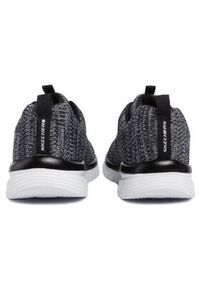 skechers - Skechers Sneakersy Twisted Fortune 12614/BKW Szary. Kolor: szary. Materiał: materiał #2