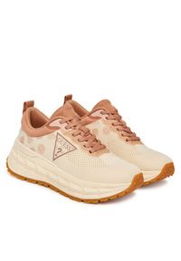 Guess Sneakersy 176755 Beżowy. Kolor: beżowy. Materiał: materiał