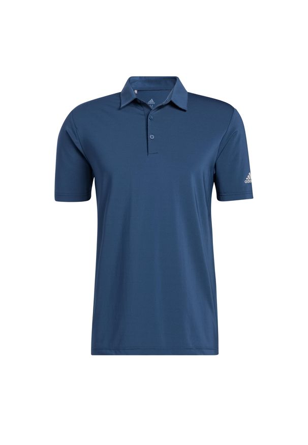 Adidas - Koszulka męskie adidas Poloshirt Ultimate 365. Typ kołnierza: golf, polo. Kolor: niebieski. Materiał: poliester, materiał. Styl: sportowy