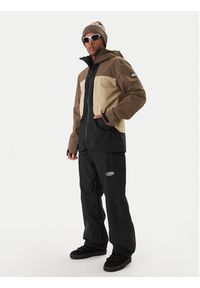Quiksilver Kurtka snowboardowa Forever Stretch Goretex Jk EQYTJ03477 Brązowy Modern Fit. Kolor: brązowy. Materiał: syntetyk. Technologia: Gore-Tex. Sport: snowboard #7