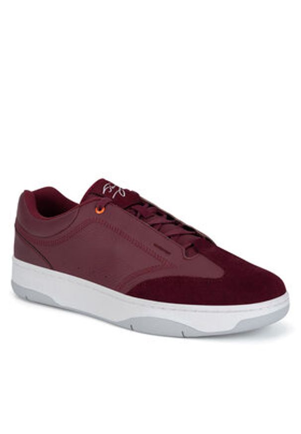 Shaq Sneakersy FORTUNE AQ95012M-R Bordowy. Kolor: czerwony. Materiał: skóra