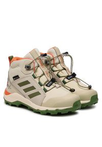 Adidas - adidas Trekkingi Terrex Disney Mid GORE-TEX ID3452 Beżowy. Kolor: beżowy. Materiał: materiał. Technologia: Gore-Tex. Wzór: motyw z bajki. Model: Adidas Terrex. Sport: turystyka piesza