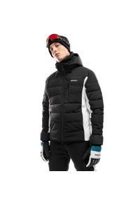 SIROKO - Męska kurtka narciarska Sporty zimowe Siroko W7 Crans-Montana. Kolor: czarny. Materiał: materiał, softshell. Sezon: zima. Sport: narciarstwo