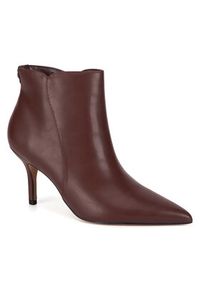 Nine West Botki WFA2784-1 Brązowy. Kolor: brązowy. Materiał: materiał #7