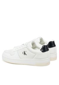 Calvin Klein Jeans Sneakersy Basket Cupsole Low Mg YW0YW01765 Biały. Kolor: biały. Materiał: skóra #3