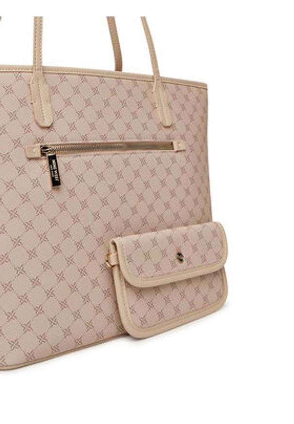 Nine West Torebka JH6389-NW Beżowy. Kolor: beżowy