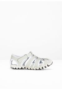bonprix - Sandały. Zapięcie: pasek. Kolor: biały. Materiał: guma #1