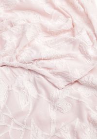 Renee - Różowy Letni Komplet z Dodatkiem Wiskozy Wiązany Top Typu Halter i Spónica Eimios. Kolor: różowy. Materiał: wiskoza #3